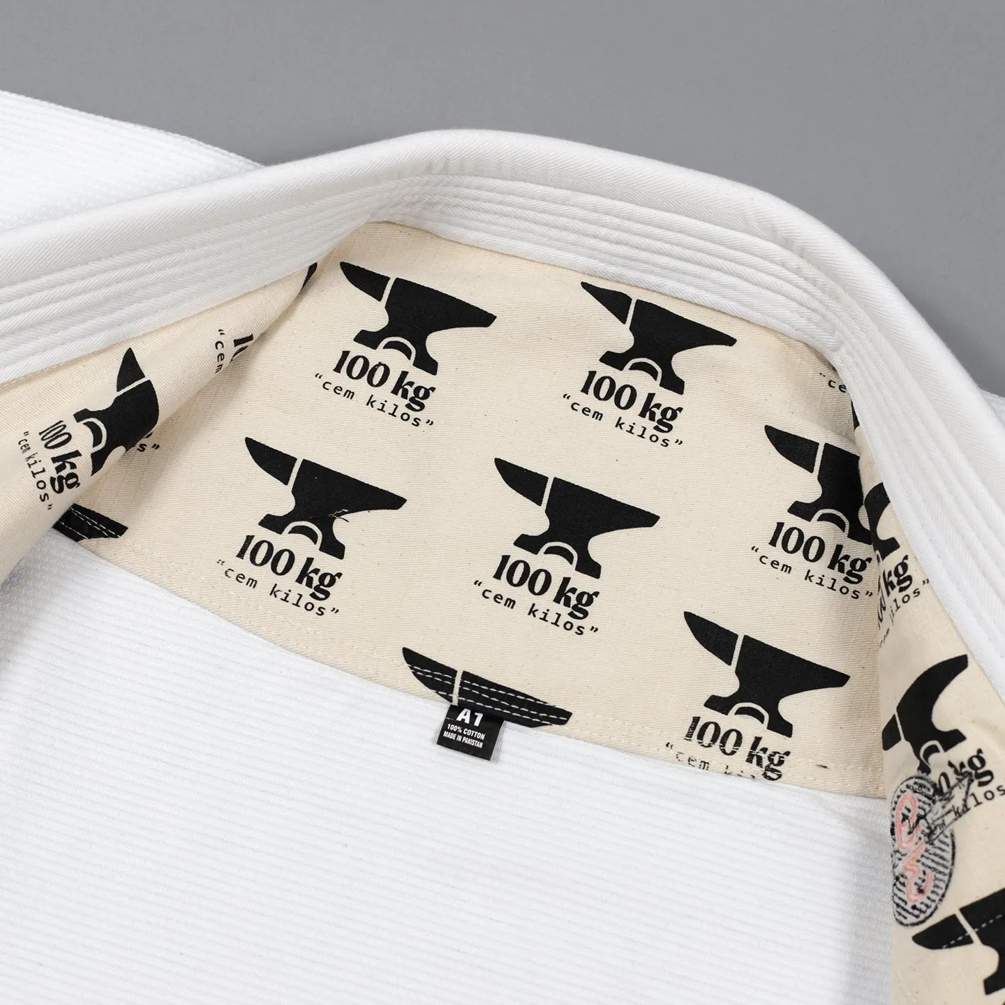 100 KILO V4 Women's Jiu Jitsu Gi - White