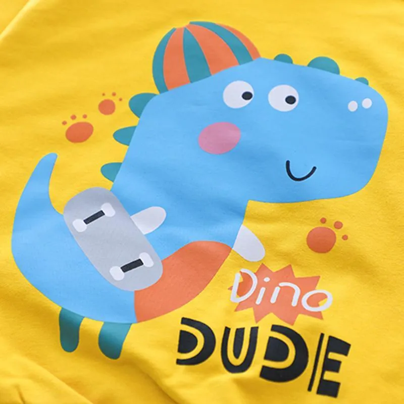 2-piece Dinosaur Pattern Hoodie & Pants for Children