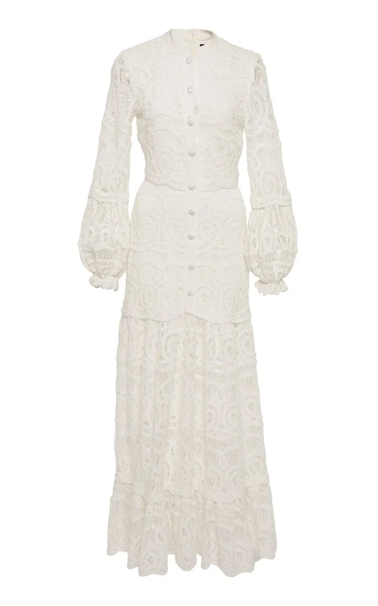 Holiday 08 Elegant White Maxi