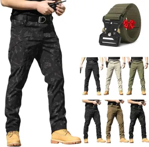 Le Spartan Tactical Pants, Lespartan Tactical Pants, 10-Pocket Lightweight Water Resistant Ripstop Cargo Pants