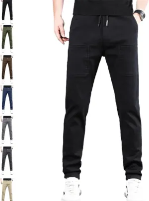Men Comfy Cargo Pants Stretch, Mens Comfy Pants, Multipants - High Stretch Multi-Pocket Durable Cargo Pants