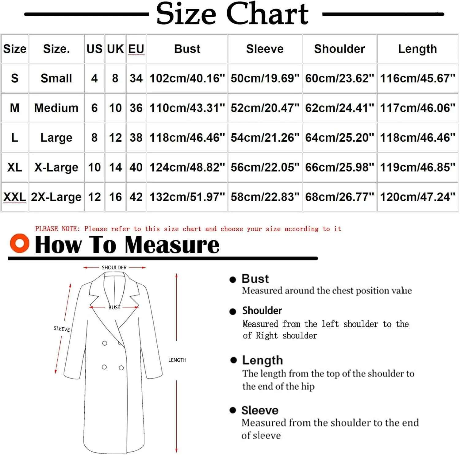 Mens Trench Coat Winter Wool Blend Overcoat Notched Lapel Double Overcoat Classic Peacoat with Pockets