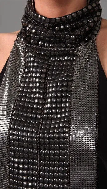 Sheri Bodell Goldmine Halter Dress