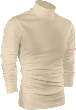Utopia Wear Men's Turtleneck Slim Fit Lightweight Pullover Top