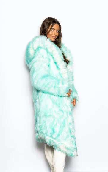 Women's Desert Warrior Coat in "Just The Tip-Turq"